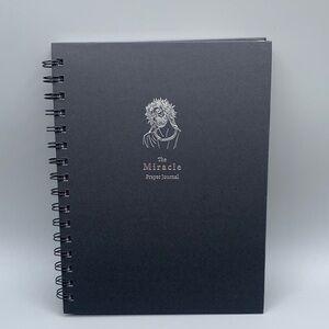 Black Hard Back Spiral The Miracle Prayer Journal 2023 Bornagain Family